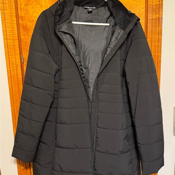 Swiss Tech Jackets & Blazers - Swiss Tech Black Quilted Jacket